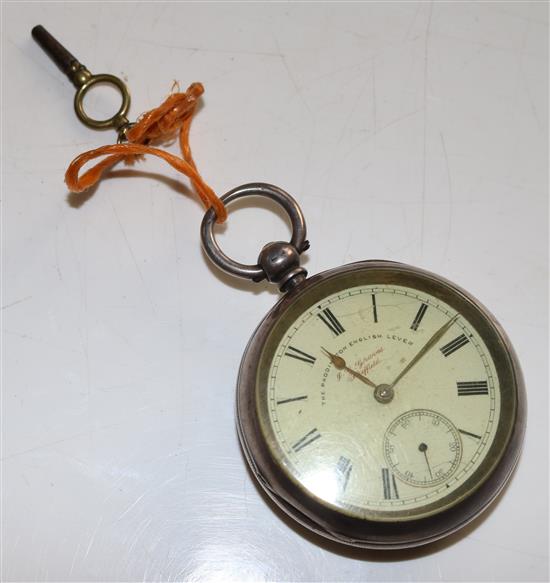 Silver pocket watch